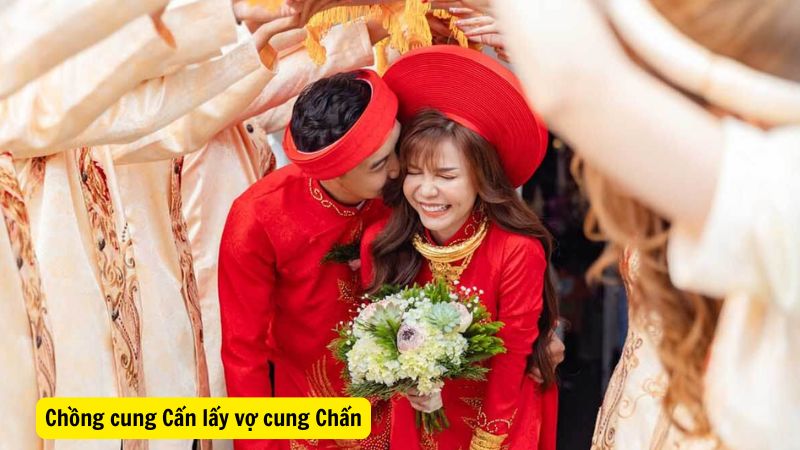 Chồng cung Cấn lấy vợ cung Chấn